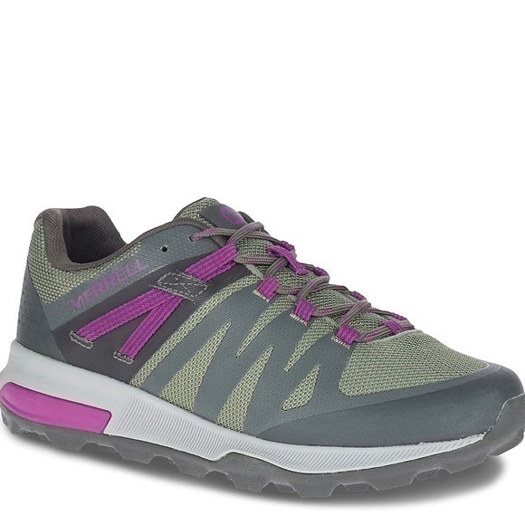 Merrell Shoes - Merrell ZION FST HIKING SHOE in Grey/Purple Size 6.5